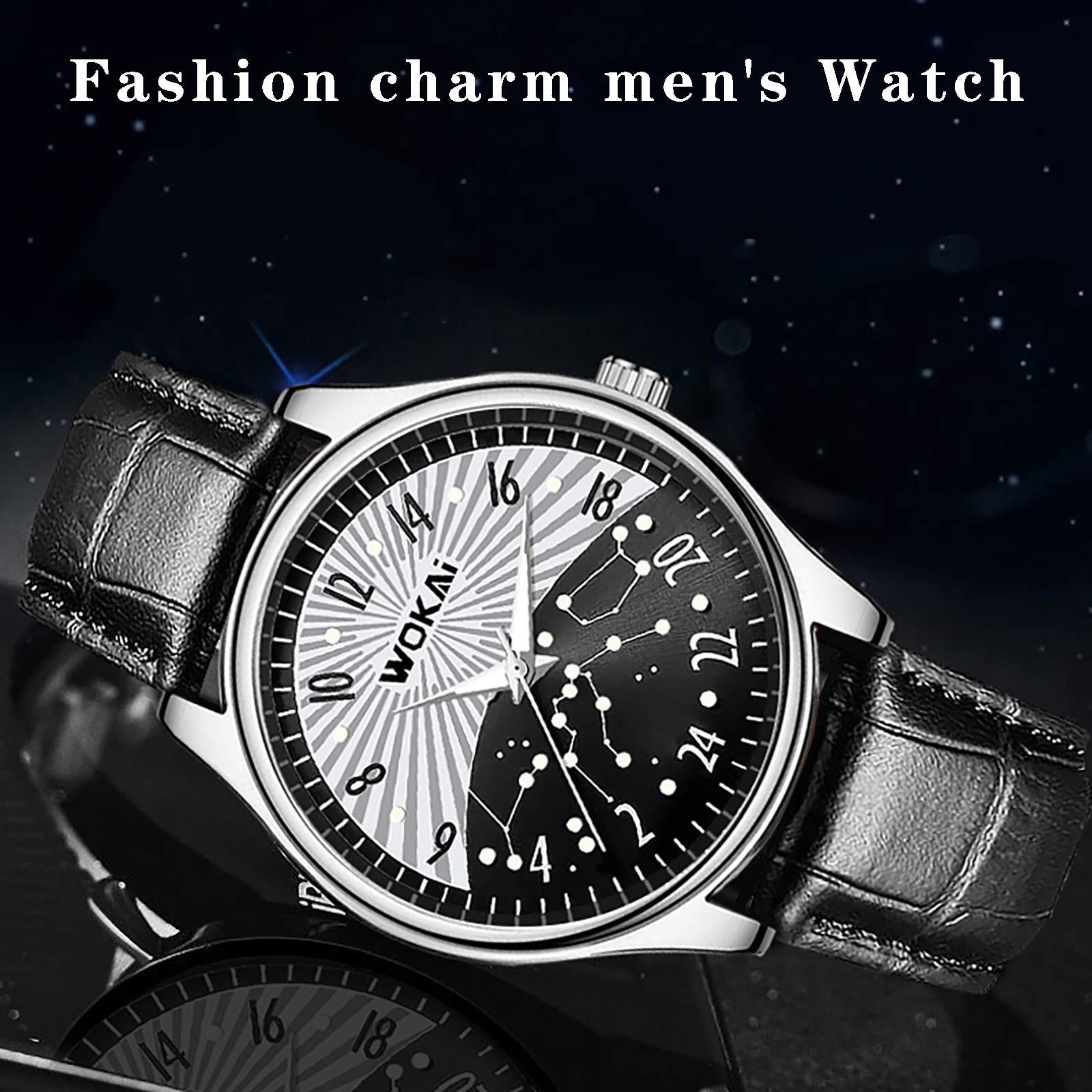 Elegante Orologio Classico Al Quarzo in Acciaio Inossidabile con