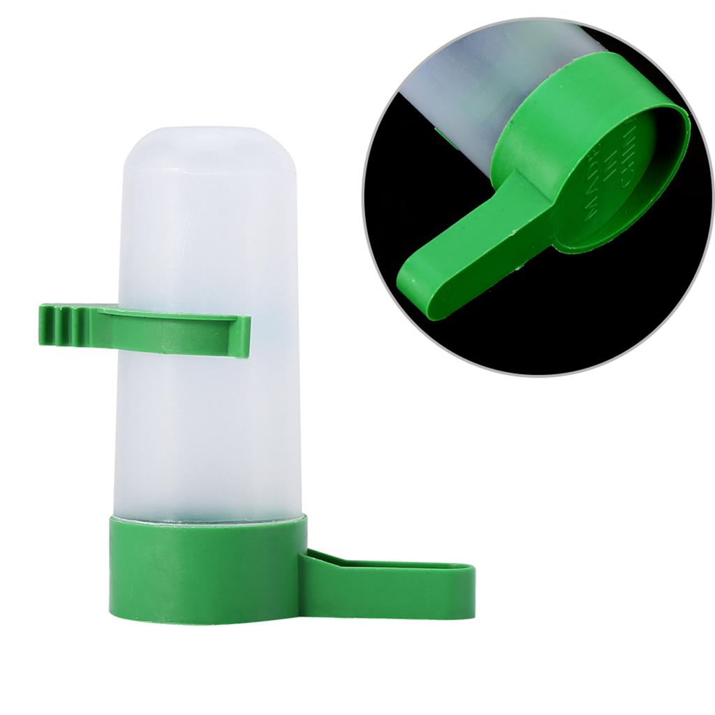 4pcs Pet Drinker Food Feeder Waterer Clip For Cage Bird Parrot Cockatiel Budgie