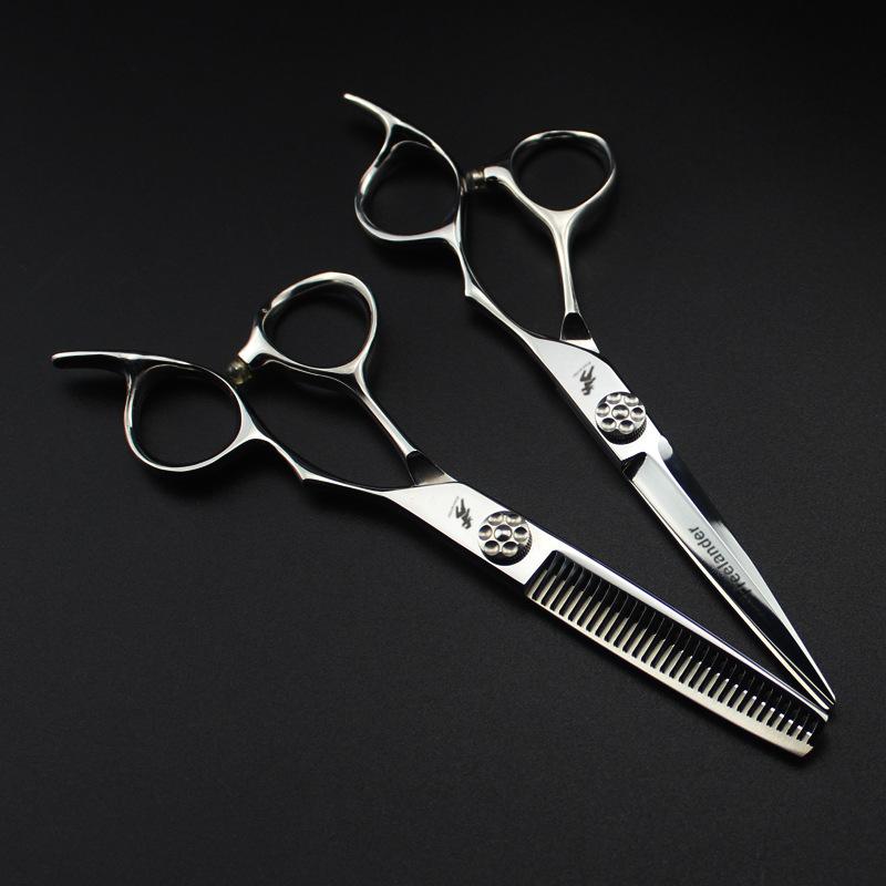 6,0 pollici Giappone, modello Mizutani, Freelander, forbici per capelli, forbici per capelli, forbici piatte, forbici per frangia, forbici dentate