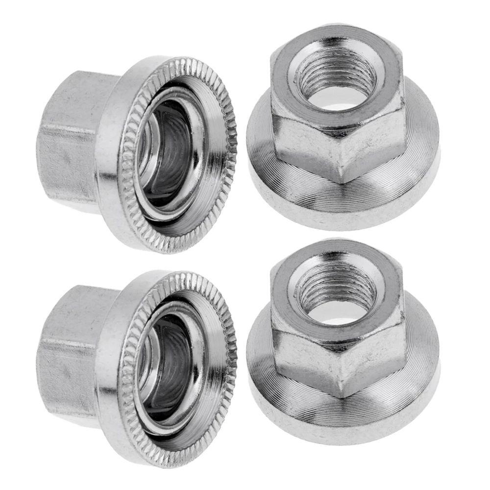 For Dead-flying Anti-skid Texture Cycling Drum Screws Drum Hub Fastening Bicycle Hub Nuts M9 M10