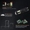 3157 3457A White Amber Dual Color Switchback LED Turn Signal Light Bulb 16K