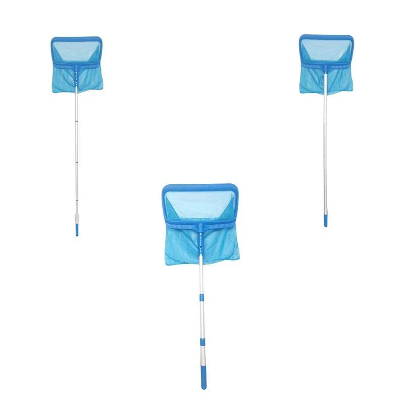 Pool Skimmers Net Pool Net for Cleaning Swimming Pool Leaf Skimmers Net with Reinforced Frame Mesh Net Clean Remove