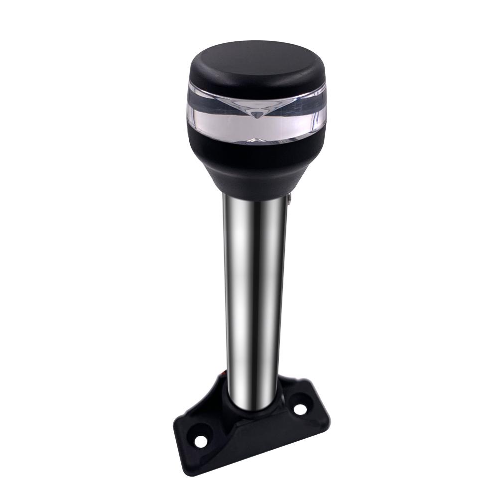 Marine Navigation Light Stern light Anchor Lamp LED All-Round White Fixed Mount Base for Boats Accessories Straight Light Head