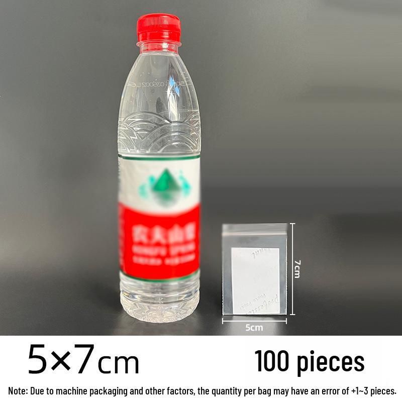 Thickened Heat-Seal Transparent PE Food Bags: Self-Sealing & Customizable