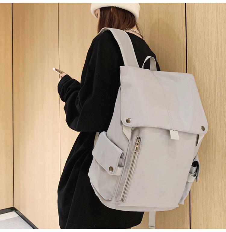 American College Style Cross-Border Backpack - Large Capacity, Trendy, Unisex, Customizable Logo