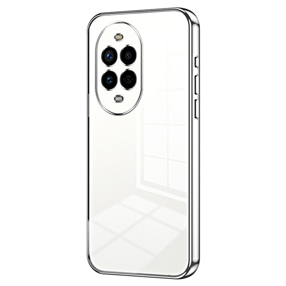 

For Huawei nova 13 Pro 5G Case Electroplating Frame Soft TPU Phone Cover Silver