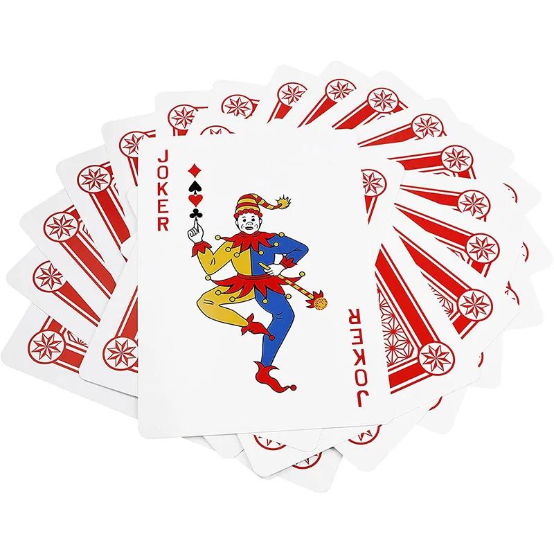 Creative Design Of Large Size And 9 Times Thicker Funny Cards Play Big Props A4 Big Card Mini Poker 4 Size