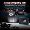 A200 HUD Universal 3.5in Car Head Up Display Speedometer ODB2 Windshield Projection