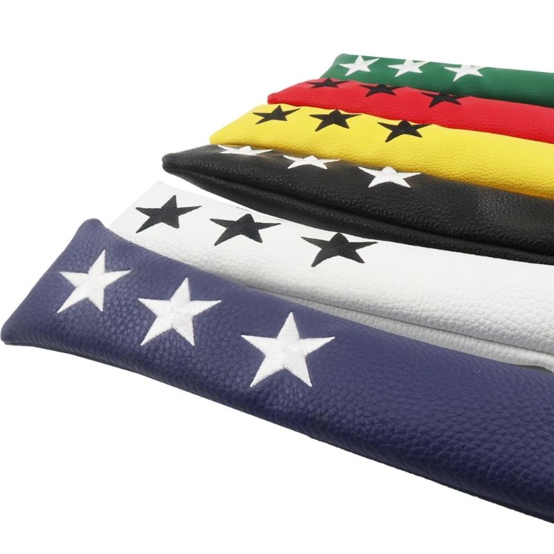 Waterproofed Golf Wood Head Cover Star Pattern Universal Light Weight For Various Weather Protecting
