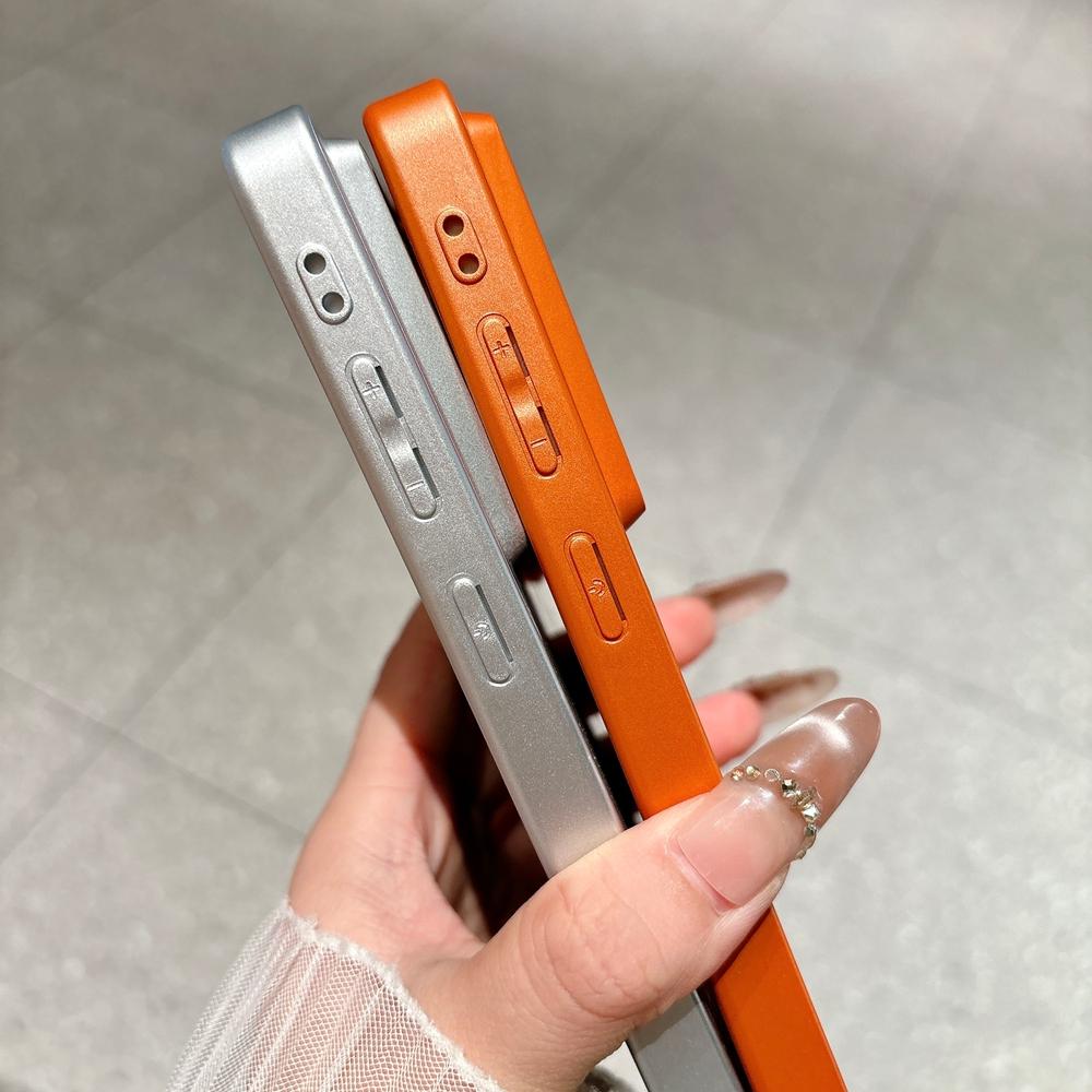 Aurora Große Fenster Hard Case für Samsung Galaxy S26 S2 Ultra S23 S24 Einfarbige Kamera Schutz Stoßfeste Hülle