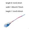 Flash Button Warning Switch, PP Replacement Control, Quick Installation, Suitable for Motorcyclists,