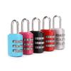 Mini Password Lock 3 Digit Zinc Zinc Alloy Padlock Portable Number Lock  Suitcase