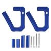 Auto Straße Vordere Haltegriffe Aluminiumlegierung Ersatz für Jeep Wrangler JK 2007?2018Blau
