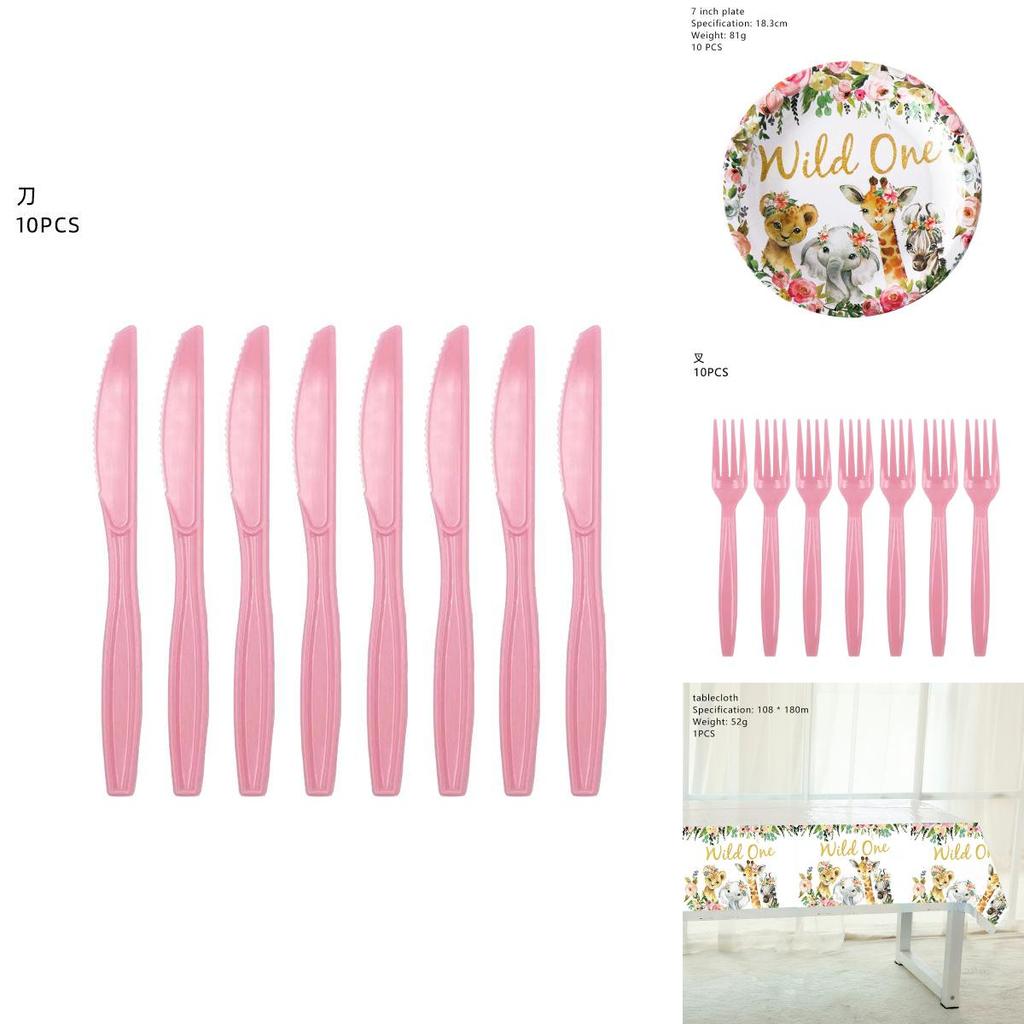 One Colorful Animal World Birthday Party Supplies Decor For Joyful Celebrations**