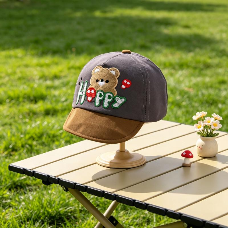 Little Bear Childrens Sun Hat With Windproof Shield For Toddler Sun Protection