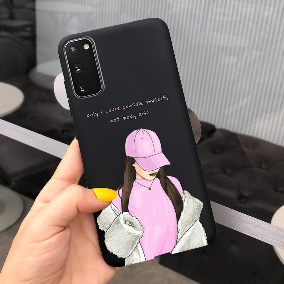 For Samsung Galaxy S20 5G S20+ Case Cover Fashion Soft Silicone Macaroon Phone Cases For Samsung S20 FE S 20 Plus S20Plus Funda