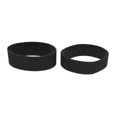 Set di Anelli di Gomma per Obiettivo Fotocamera Anello di Gomma di Precisione per Zoom e Messa a Fuoco Sostituzione per Nikon AF S