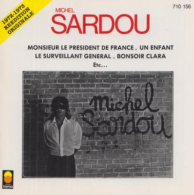 CD MICHEL SARDOU - Michel Sardou 710156 Trema 1987 France Pop Used