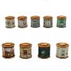 NEW 1PC 1:12 Doll House Coffee Can Tea Can Model Simulation Item Ornament Miniature Toys Doll House Furniture Accessories