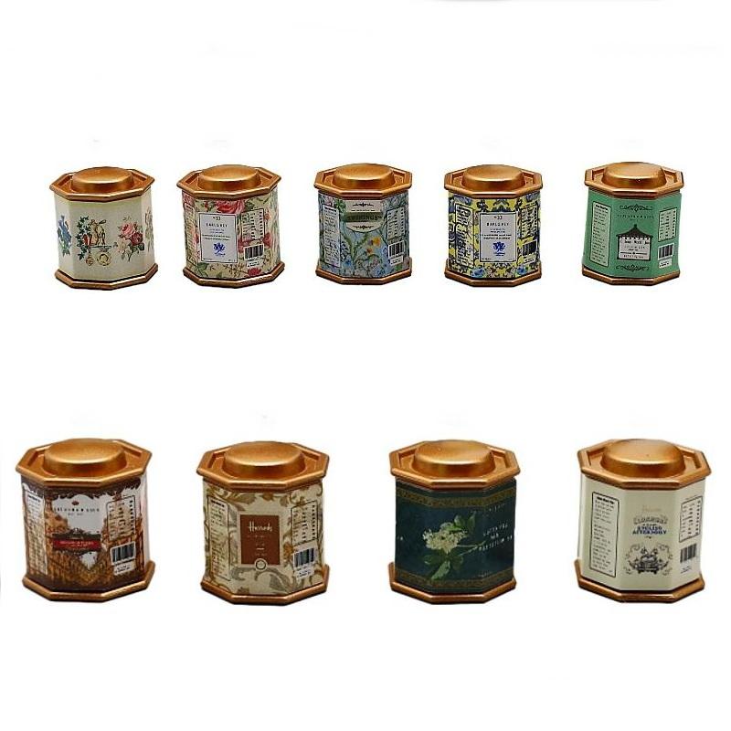 NEW 1PC 1:12 Doll House Coffee Can Tea Can Model Simulation Item Ornament Miniature Toys Doll House Furniture Accessories