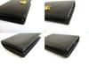 Authentic GUCCI GG Marmont Black Leather Bifold Wallet Compact Wallet #a866  Refurbished