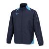 Mizuno Basketball Windbreaker Shirt Navy X W2JEB501 Jacket, Water-Repellent, Turquoise,