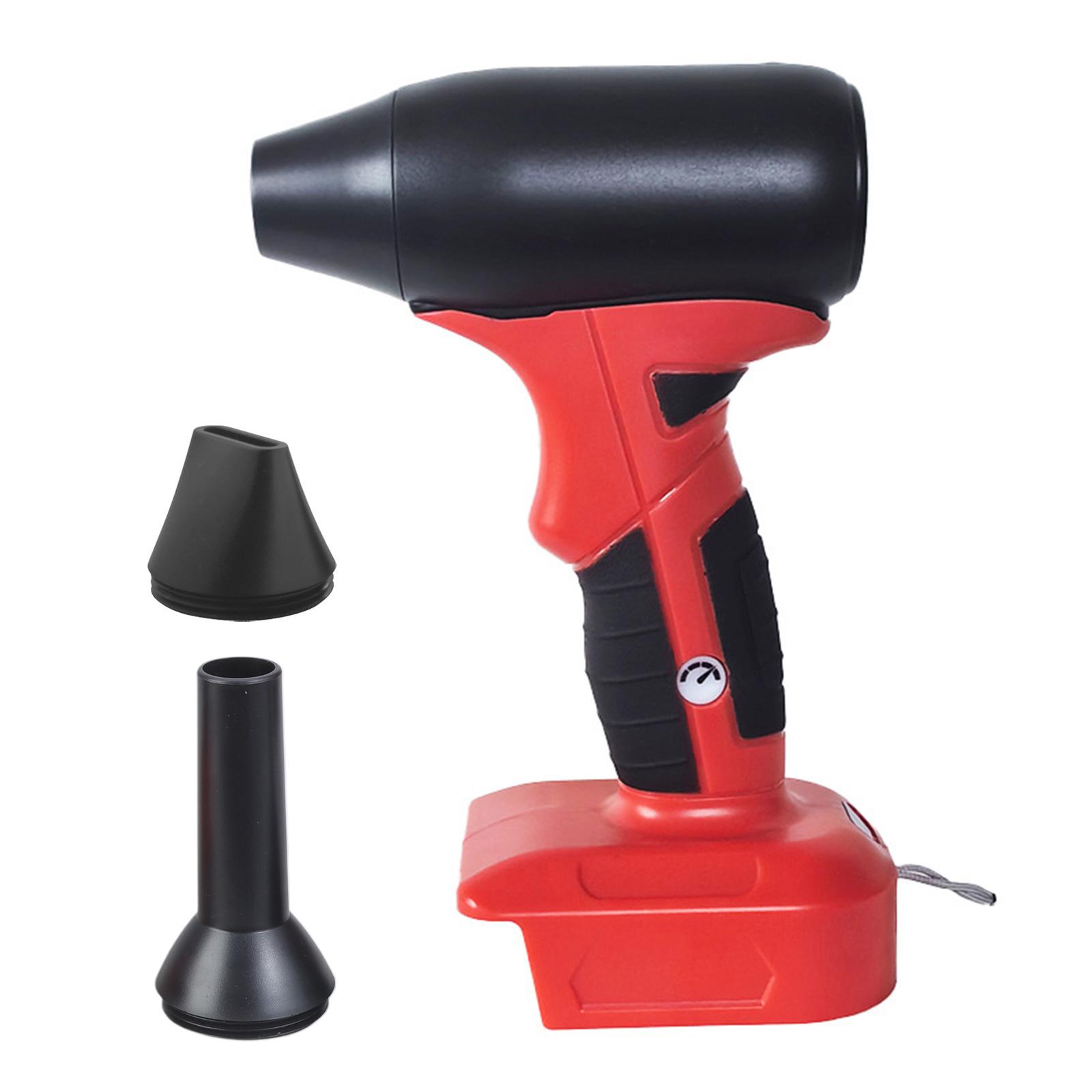 

Jet Dry Mini Blower Cordless Fan Compatibles with 18-20V Battery 4 Adjustable Wind Speeds for Car Drying and Cleaning красный