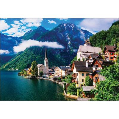 Puzzle Korea Hallstatt Lakeside Village Jigsaw Puzzle 3203, 2000 elementów, mieszane kolory, 2000 elementów Puzzle, gry dla dzieci, zabawki edukacyjne