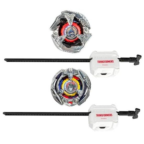 Beyblade X Transformer Collaboration Optimus Primal 3-60F vs Starscream 3-80N Multipack Set 2 Tops Launchers Battle top toy 8-year-old boys girls