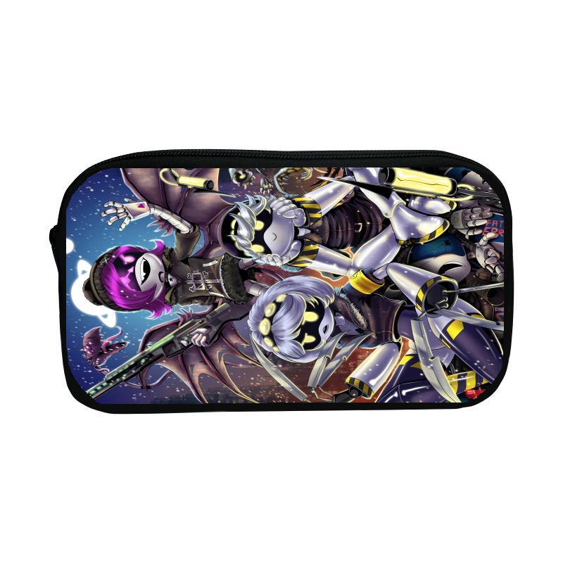 Inorganic Killer Murder Drones Large-Capacity Pencil Case for Students - Boys & Girls Stationery Bag