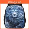 Oxford Fabric Lion 15-inch School Backpack Durable Lightweight For Kids Boys And Girls