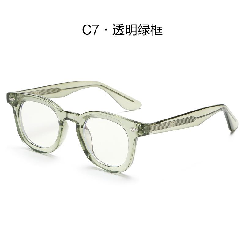 TR90 Optische Brillenfassung Herren Damen Anti-Blaulicht-Brille Herren Computerbrille Klassischer Stil Hohe Qualität Rund Quadratisch Brille