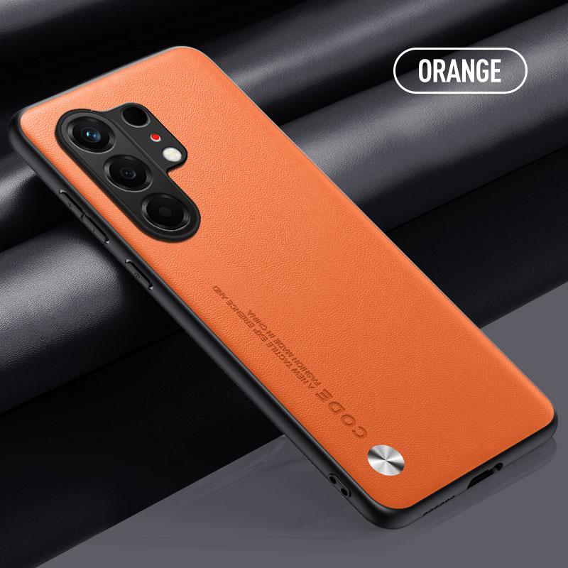 

Роскошный чехол из ПУ-кожи для Tecno Camon 50 Pro/Camon 50Pro 4g, задняя крышка, ТПУ, силикон, противоударный, полная защита, чехол для телефона, Coque Tecno Camon 50Pro 4G оранжевый