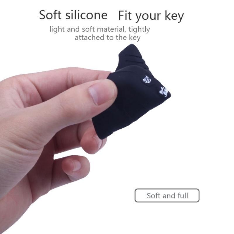 For B9 B91 B6 B61 A91 A61 V7 Silicone Cover for Key for Case Car Alarm Remote Controller LCD Transmitter Keychain Access