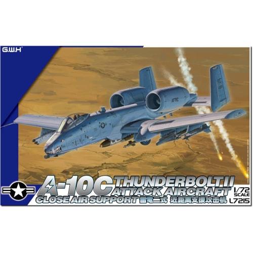 Great Wall Hobby 1/72 Scale American A-10C Attack Aircraft Plastic Model Kit L7215 (Airplane)