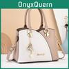 Spacious And Stylish Black Pu Tote Bag With Vintage Charm For Everyday Use