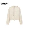ONLY Women's Loose Dropped Shoulder Double Zip Hooded Sweatshirt