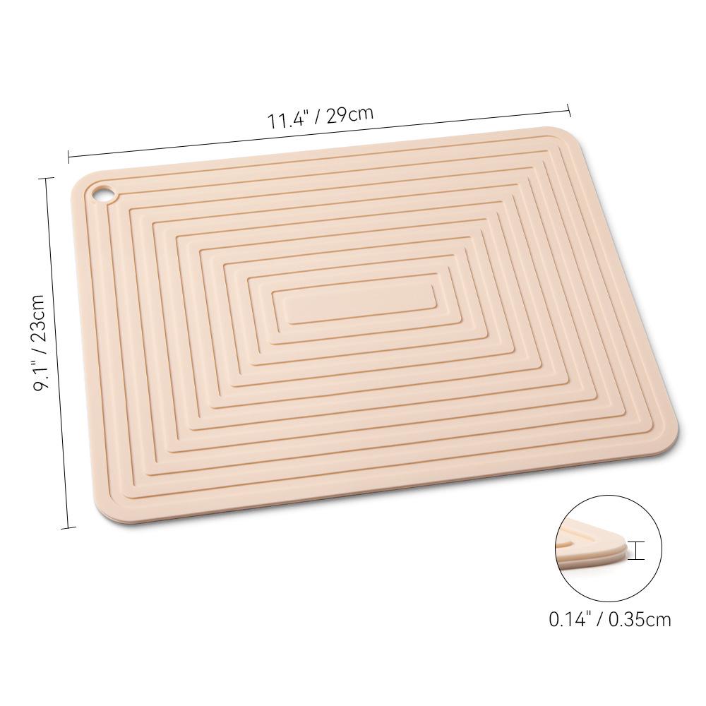 Silikonowa Mata Odporna na Ciepło Antypoślizgowa na Blat Kuchenny