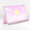 Pixio PX160 Wave Pastel Pink Portable 60Hz FHD IPS Lightweight and with a Sub Display Monitor, 15.6-inch, Display, Cute,