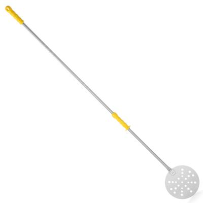 Pizza Turning Shovel with Movable Handle Perforated Dia. 220H1700mm Lilly Codroipo Hendi 617786