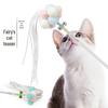 Enchanting Feather Cat Teaser: Bite-Resistant Stick with Bell - Perfect for Self-Play & Relieving Boredom, Includes Replacement Head for Kittens