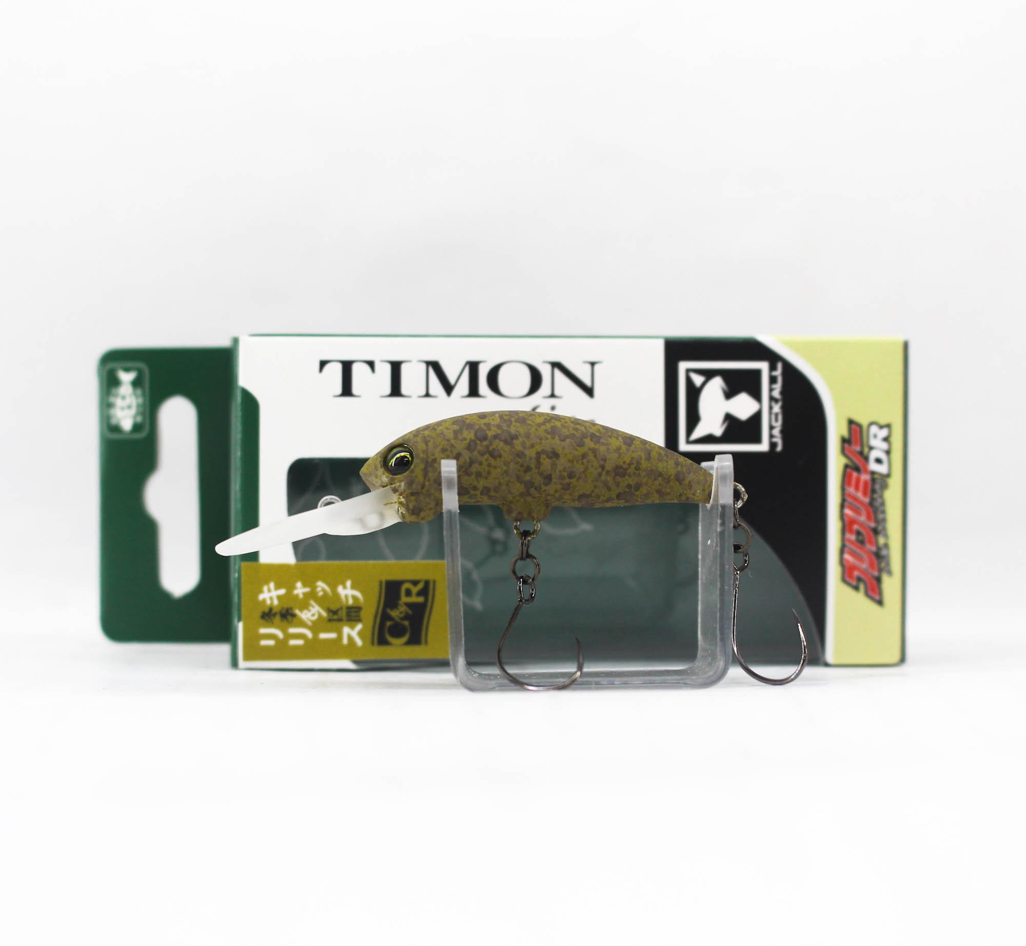 Jackall Timon Buri Buri Minnow C&R DR 40 mm Floating Lure Kawage Brown (8444)