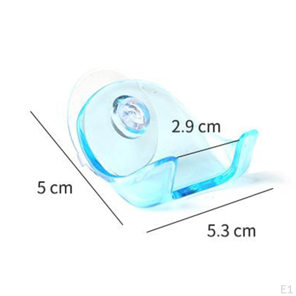 5 Pcs Toothbrush Holder Suction Hooks for Bathroom Washroom