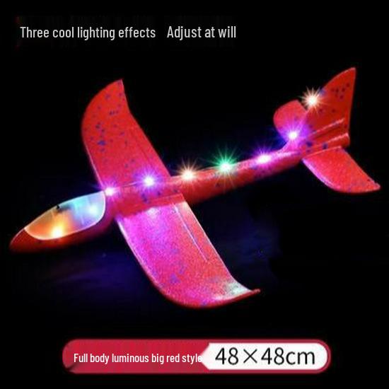 Handheld Foam Airplane Launcher Toy for Kids - Outdoor Sports Fun