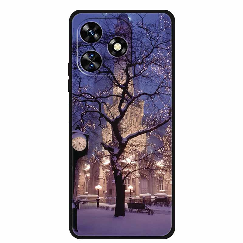 Für Oukitel C51 Hülle Luxus TPU Weiches Silikon Handyhüllen für OukitelC51 C 51 Schutz Stoßfest Rückseite Bumper Cool Coque