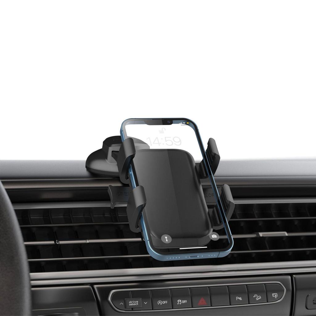 Universal Car Phone Holder with Suction Cup for Dashboard and Windshield