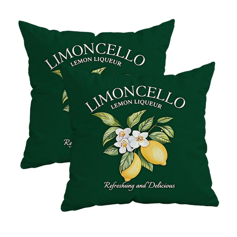 Two Hearts On Black Pillowcasezipper Design, Decorative Pillowcase, 45X45 Cm Pillowcase