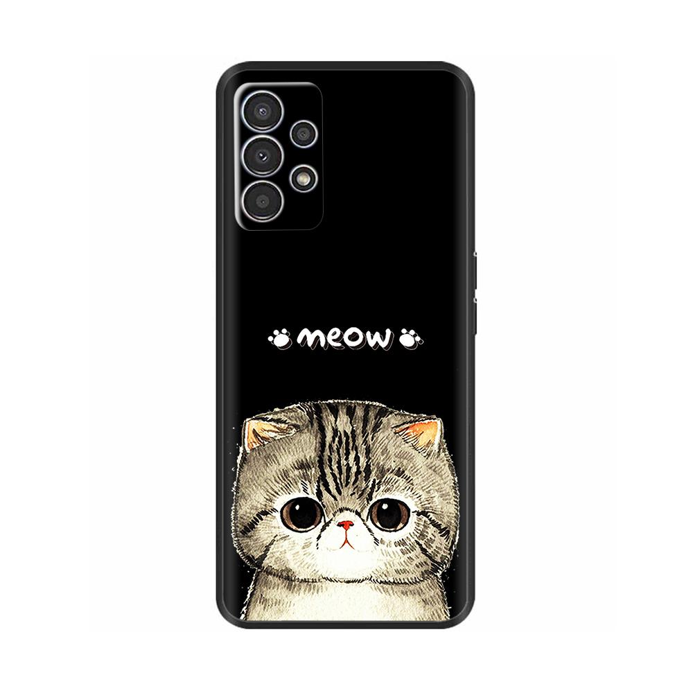 Case For Samsung A52 5G Back Cover For Samsung Galaxy A52s A52 4G 5G Case Soft Silicone Phone Cover Capas Black Shockproof Coque