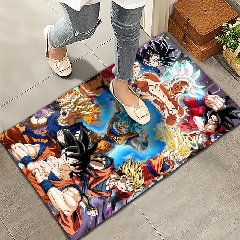 Dywanik Dragon Ball Z do Salonu Sypialni Dekoracja Domowego Sofy Mata Podłogowa Antypoślizgowa dla Dzieci