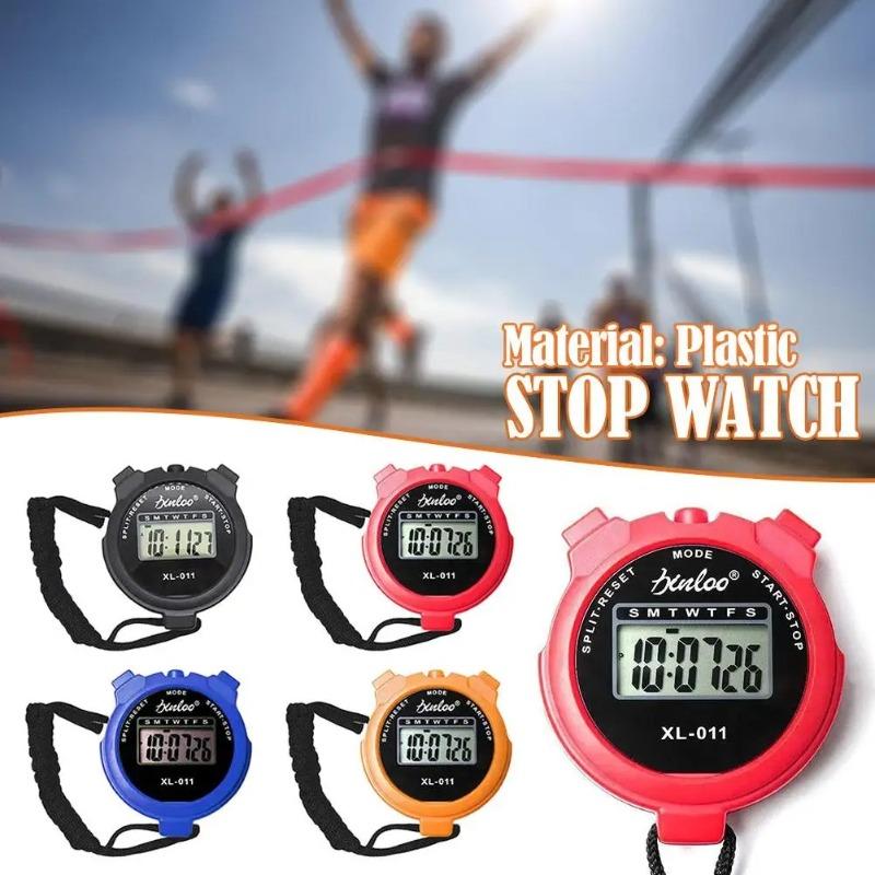 Multifunctional Stopwatch Counter Handheld Sport Stopwatch Digitale Display Fitness Timer Teller Draagbare Stopwatch Timing